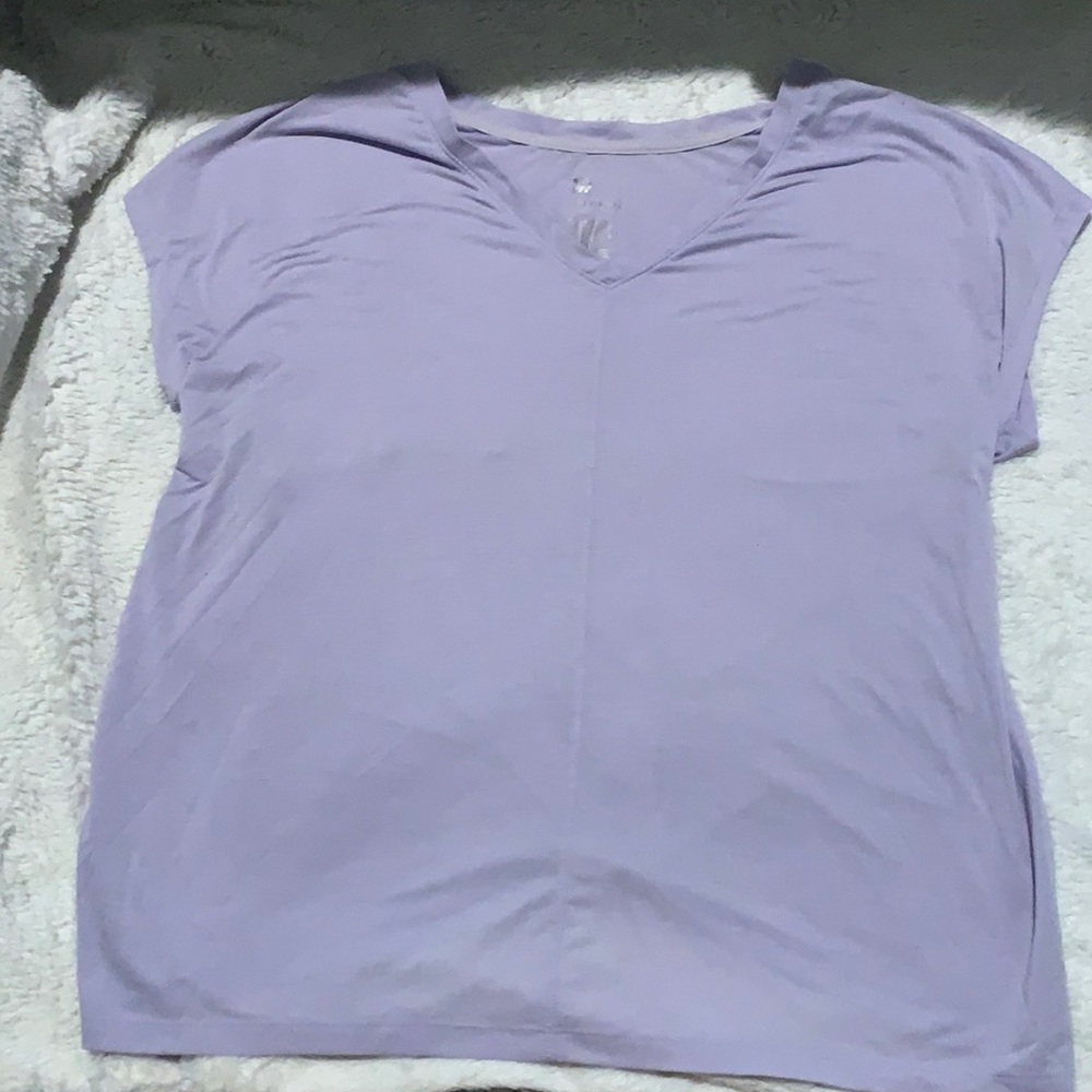 Lavender workout shirt - Never worn